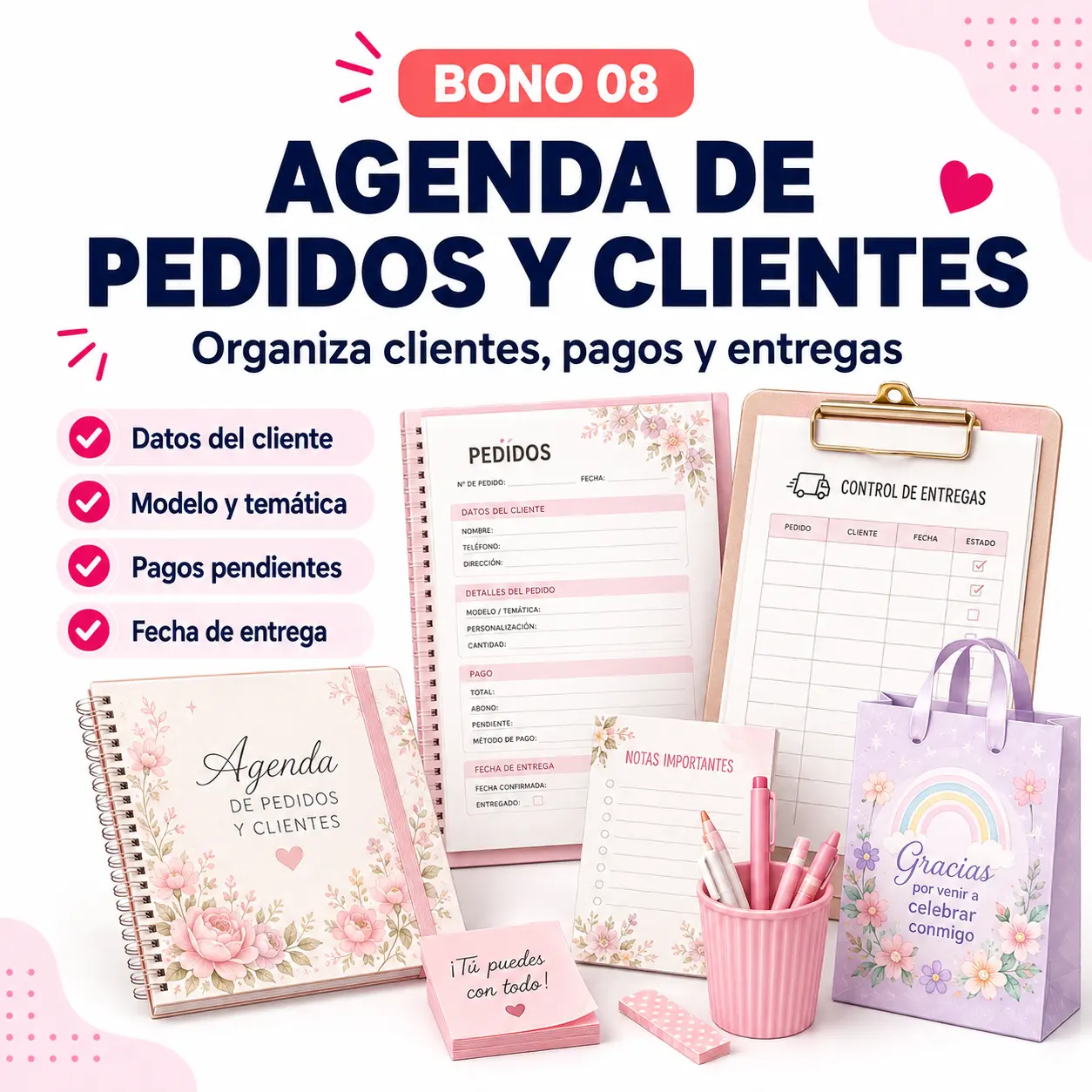 AGENDA DE PEDIDOS Y CLIENTES