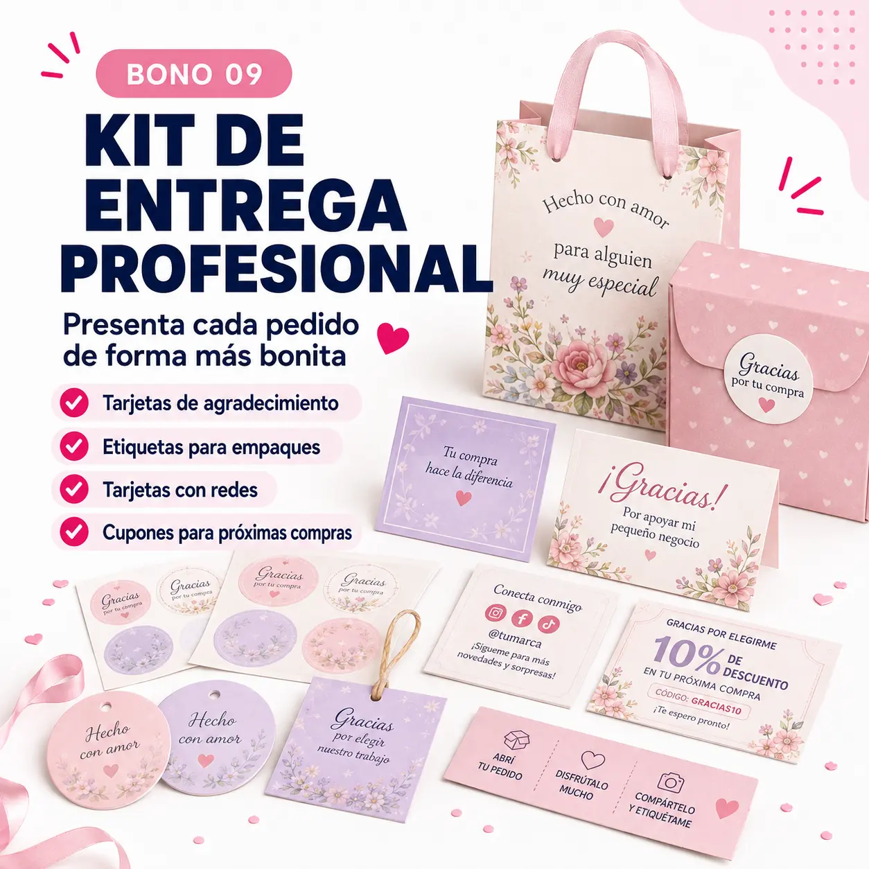 KIT DE ENTREGA PROFESIONAL